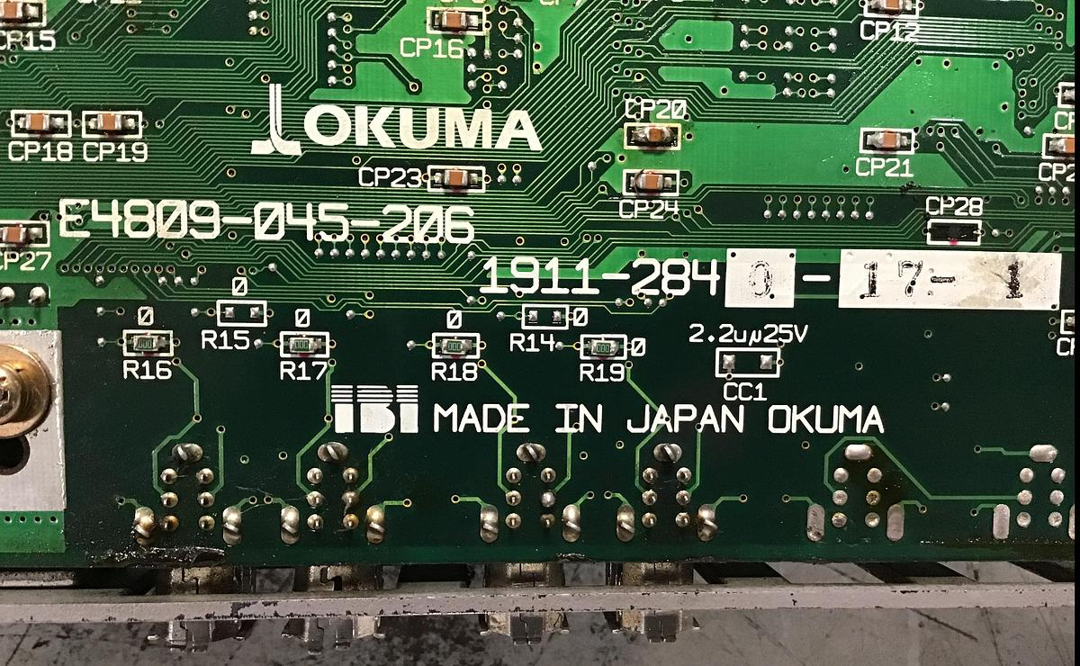 Used OKUMA OPUS7000 FCP Circuit Board Used #144147