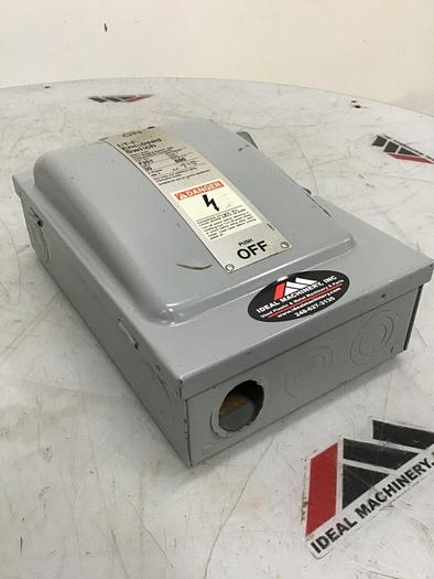 Used SIEMENS 30 Amp ITE Heavy Duty Vacu-Break F-351 #127055