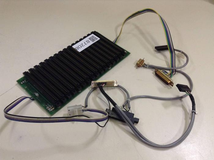 Used ADVANCED INPUT DEVICES Backplane Wire Harness PWB 104350 F #87208