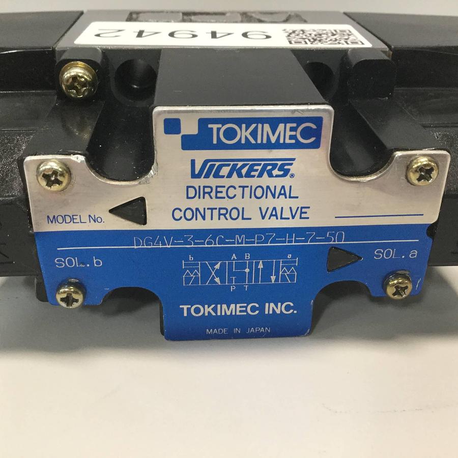 Used VICKERS Directional Control Valve DG4V36CMP7H750 USED