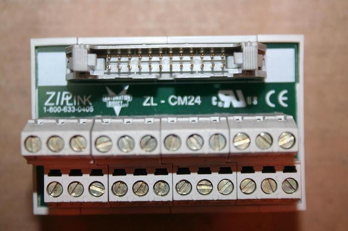 Used AUTOMATION DIRECT Connector Module ZL-CM24 Used