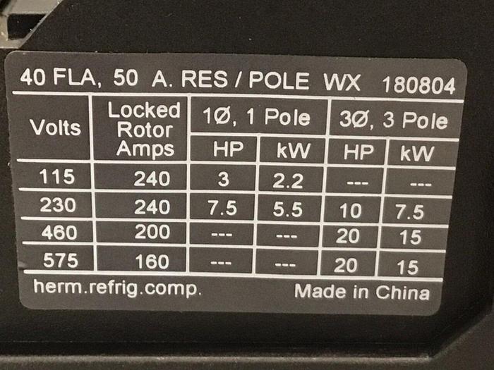 Used CUTLER-HAMMER Contactor C25DNF340 #126673