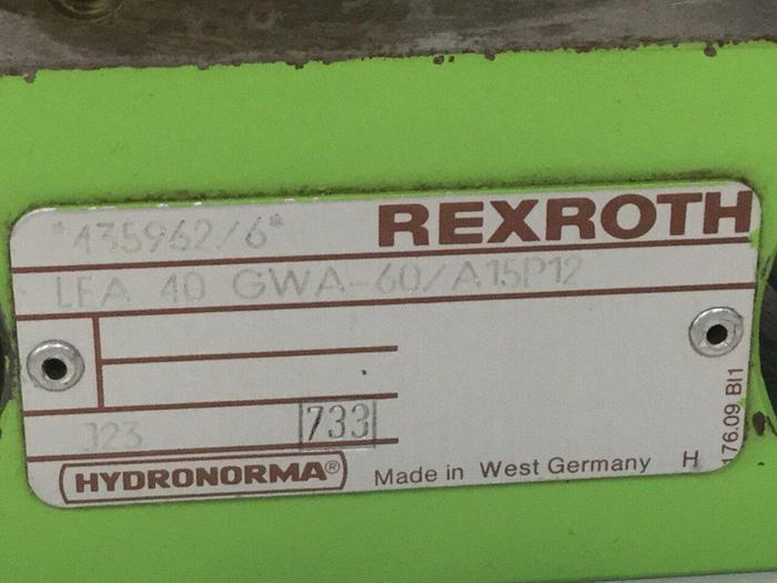 Used REXROTH Valve LFA40GWA60A15P12 #105653