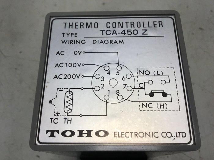 Used TOHO Thermo Controller TCA-450Z #140625