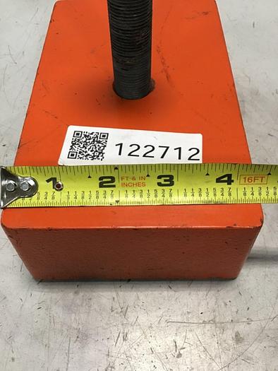 Used UNISORB Leveling Mount Pad 7 x 4 QUANTUM IM-61 #122712