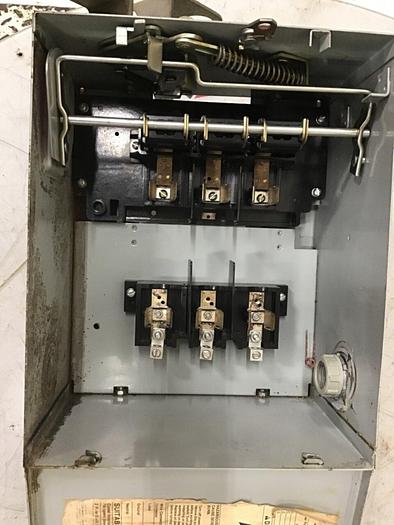 Used SIEMENS 60 Amp Buss Plug RV362 #137252