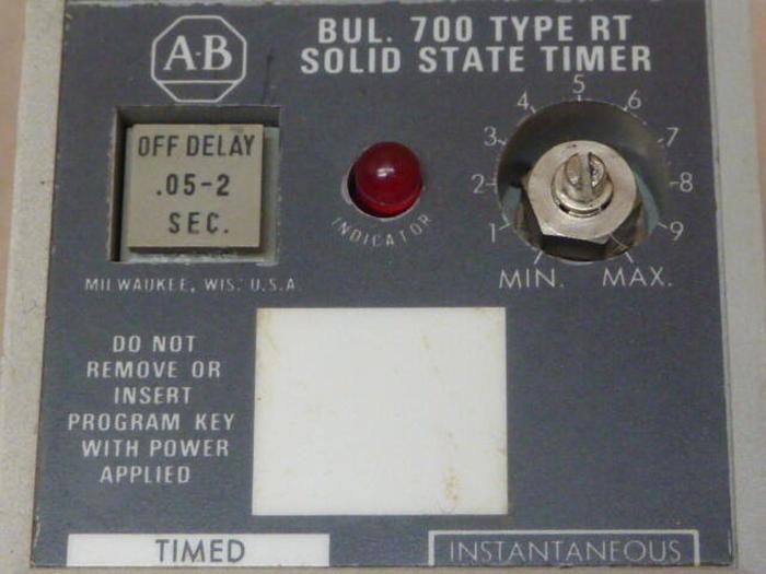 Used ALLEN BRADLEY Relay 700-RT00N000A1 SER B #31112