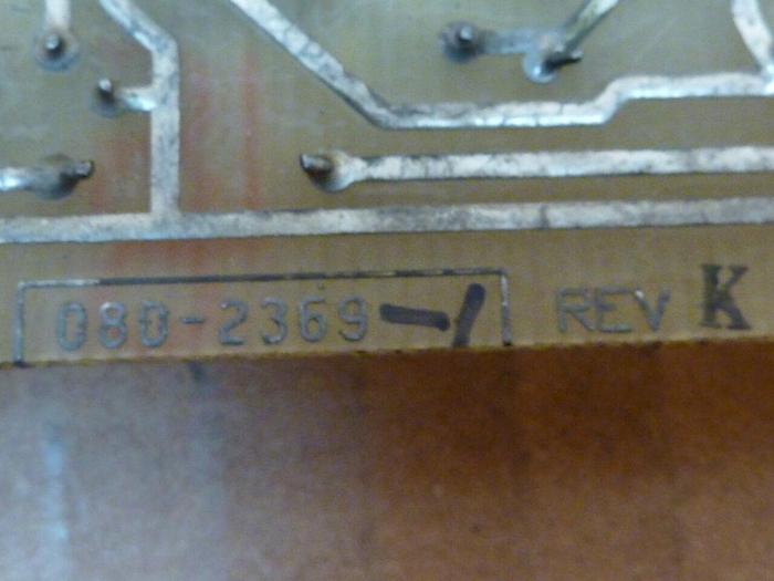 Used SCI Circuit Board 080-2369-1 REV K #27875