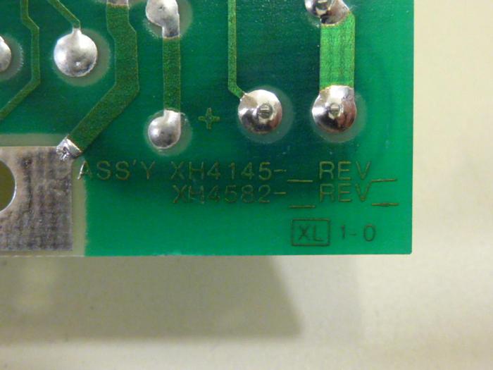 Used NATIONAL SONICS Control Card XH4582 XH4582-01 #51190