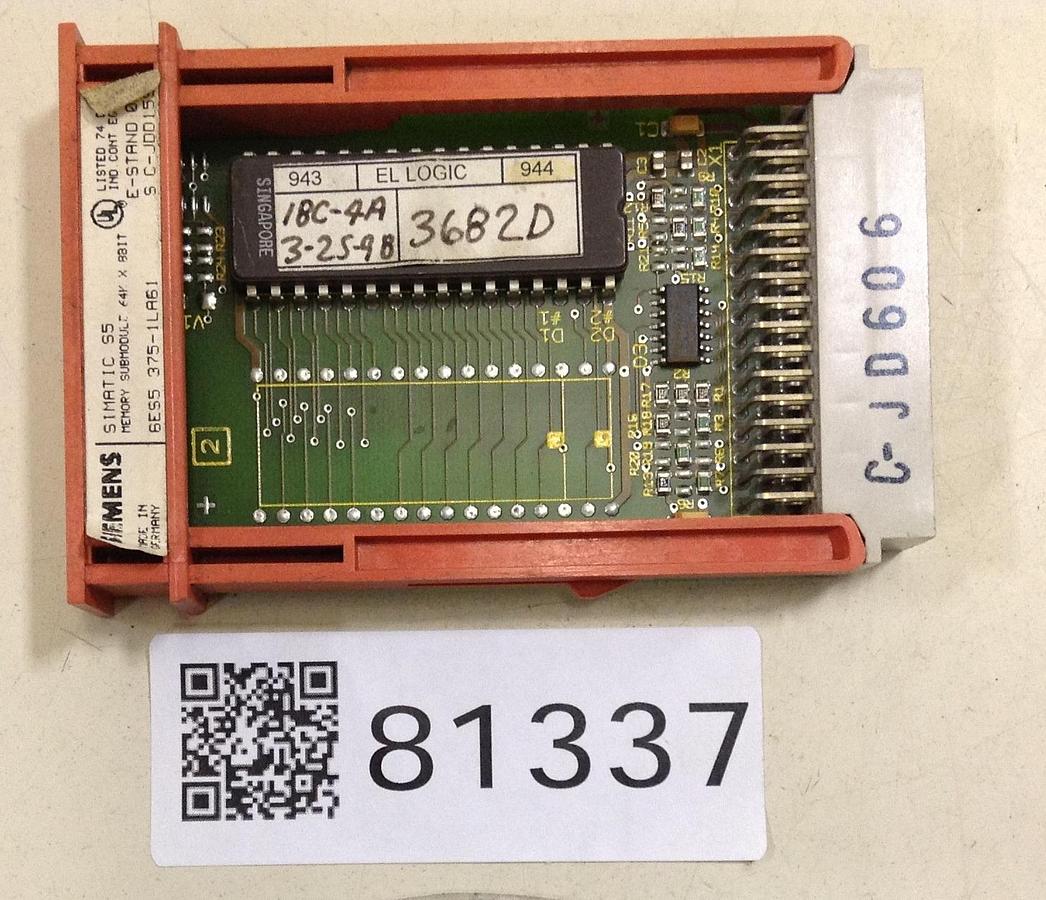 Used SIEMENS SIMATIC S5 Memory Submodule 6ES5 375-1LA61 USED