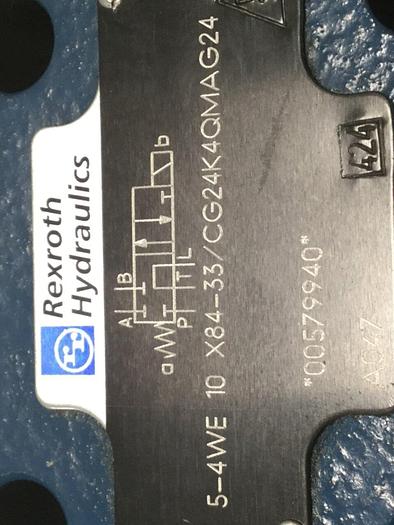 Used REXROTH Valve 54WE10X8433/CG24K4QMAG24 #105673