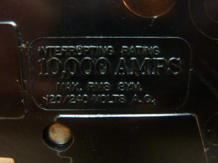 Used SQUARE D 15 Amp Circuit Breaker QOU115 #33008