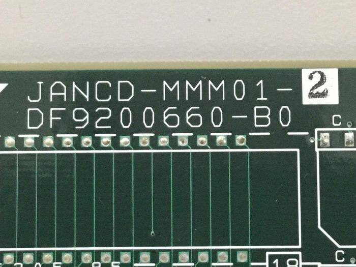 Used YASKAWA Circuit Board JANCD-MMM01-02 REV C0 #105495