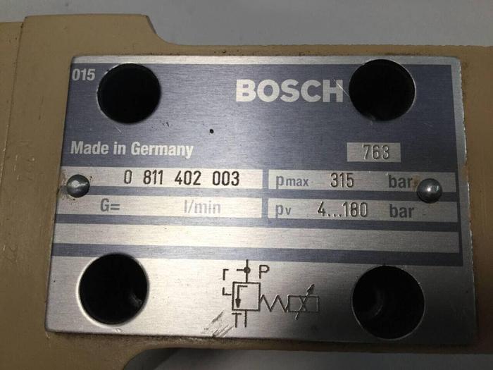 Used BOSCH Valve 0 811 402 003 Used