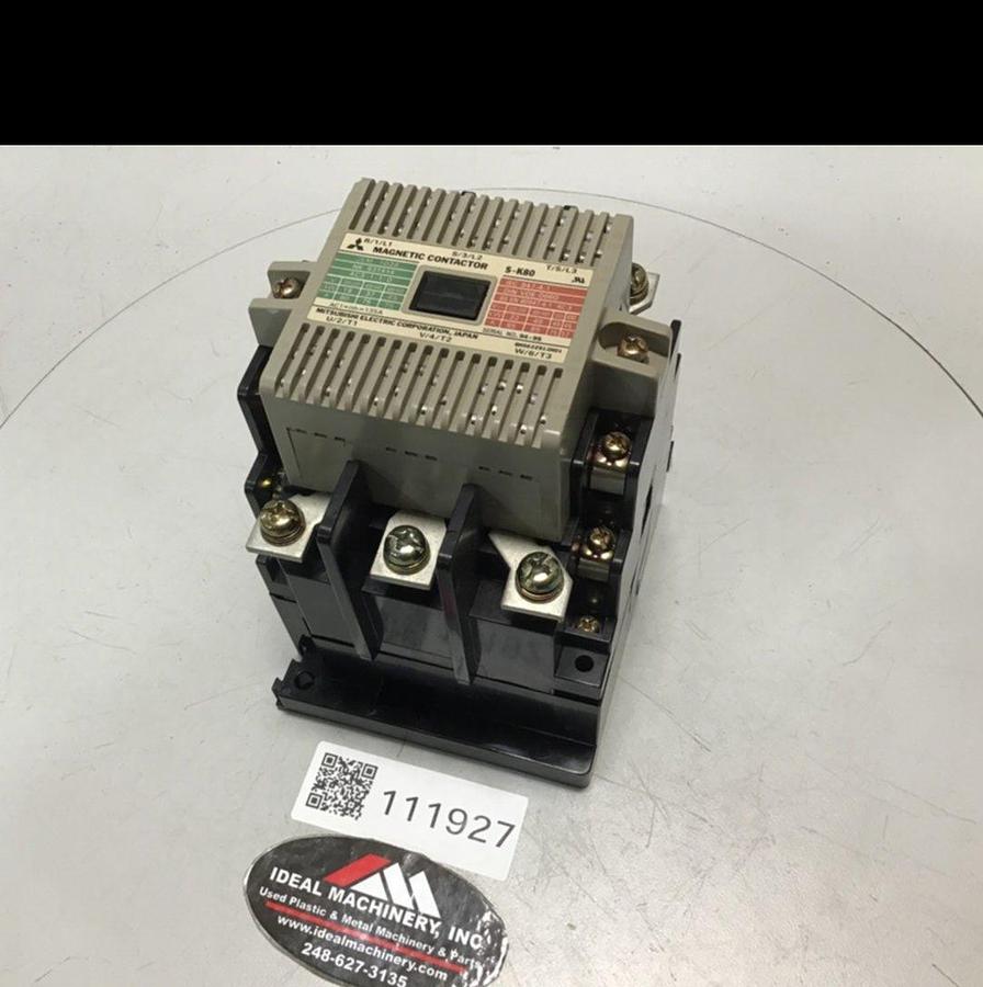 Used MITSUBISHI Magnetic Contactor S-K80 USED