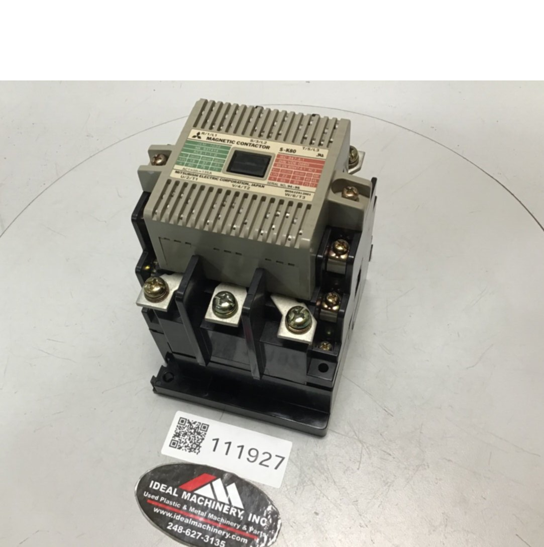 Used MITSUBISHI Magnetic Contactor S-K80 USED