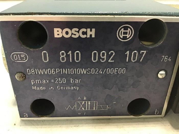 Used BOSCH Valve 0 810 092 107 #137336