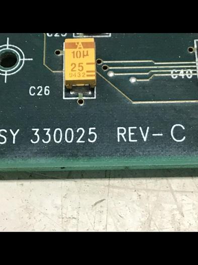Used VAN DORN Analog Circuit Board 330025 PC330-025 