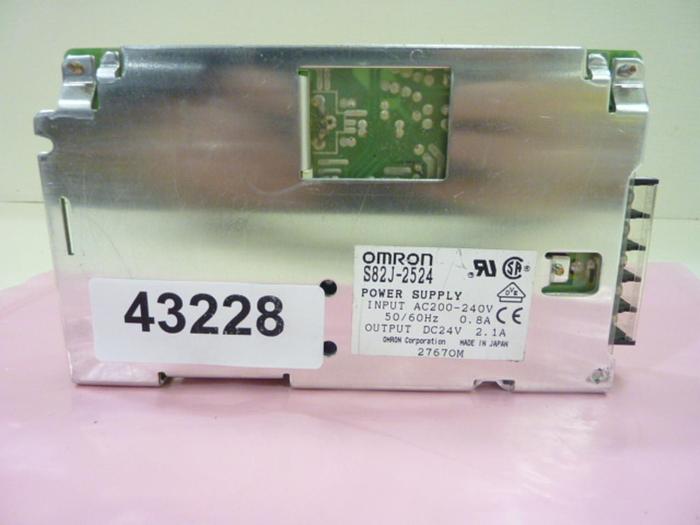 Used OMRON Power Supply S82J-2524 #43228