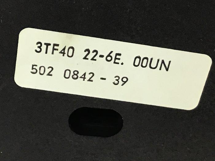 Used SIEMENS Contactor 3TF40 3TD4002-2A Used