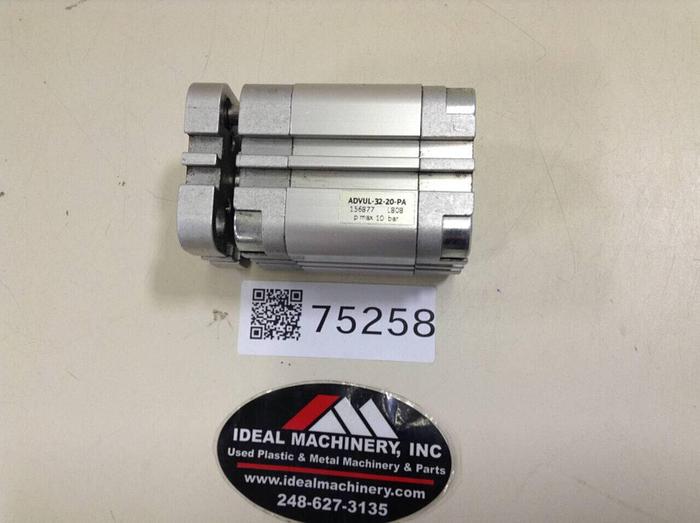 Used FESTO Compact Pneumatic Cylinder ADVUL-32-20-PA #75258