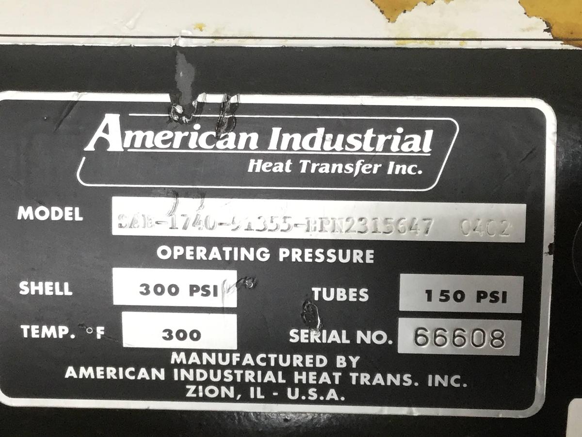 Used AMERICAN INDUSTRIAL SAE-1740-91355-HP2315647