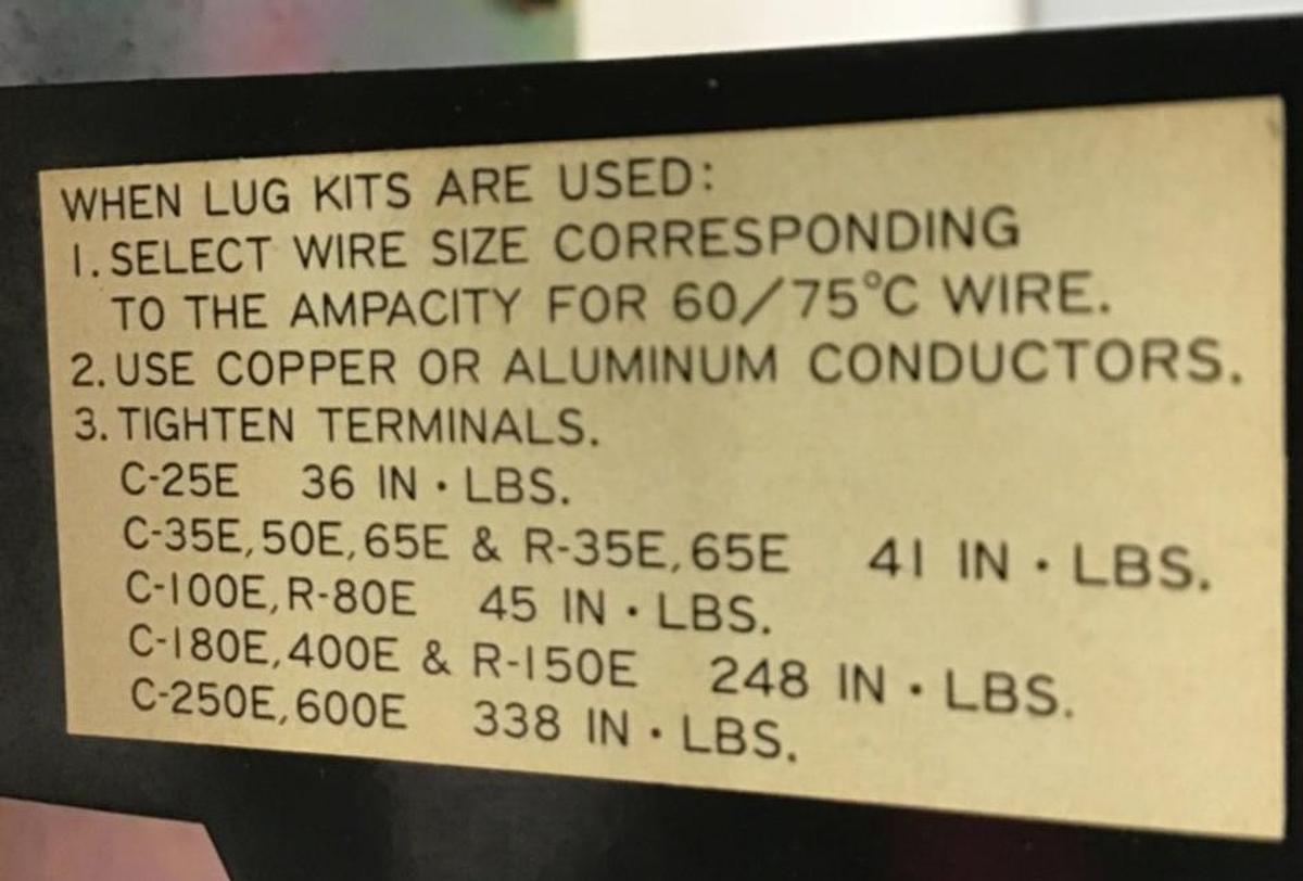 Used TOSHIBA Magnetic Contactor C-180E USED