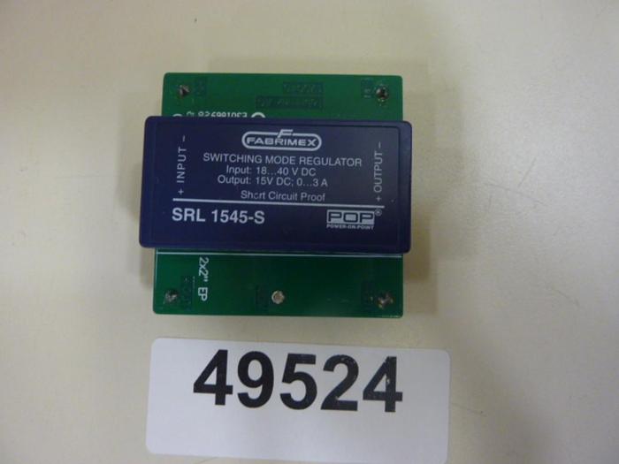FABRIMEX Switching Mode Regulator SRL 1545-S #49524