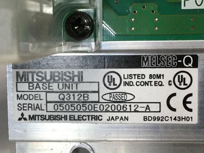 Used MITSUBISHI Base Unit Q312B #100773