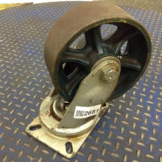Used COLSON Plate Casters / Wheel 54000X11 #2681