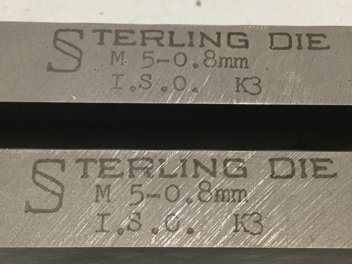 STERLING DIE Boltmaker Die 2 Piece Set IS-M05-000XB3124 #110166