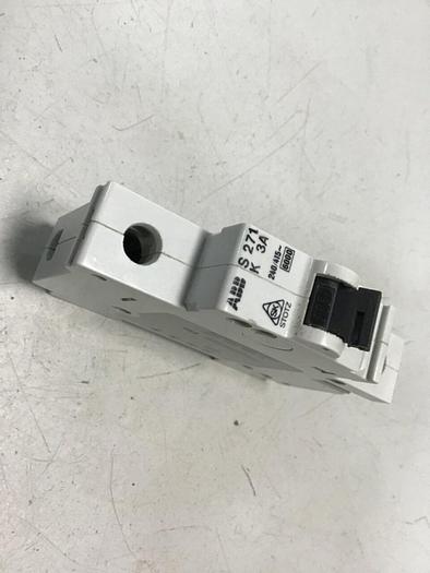 Used ABB Circuit Breaker 3 Amp S271-K3A #119668
