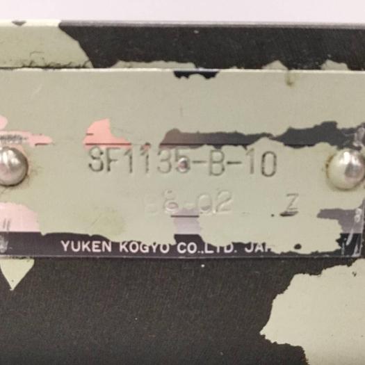 Used YUKEN Valve SF1135-B-10 #91547
