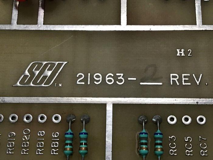 Used SCI Circuit Board 21963-2 #111982