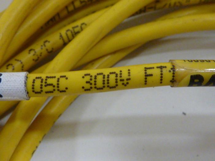 Used BALLUFF Cable Connector C49ANE00VY050M #58121