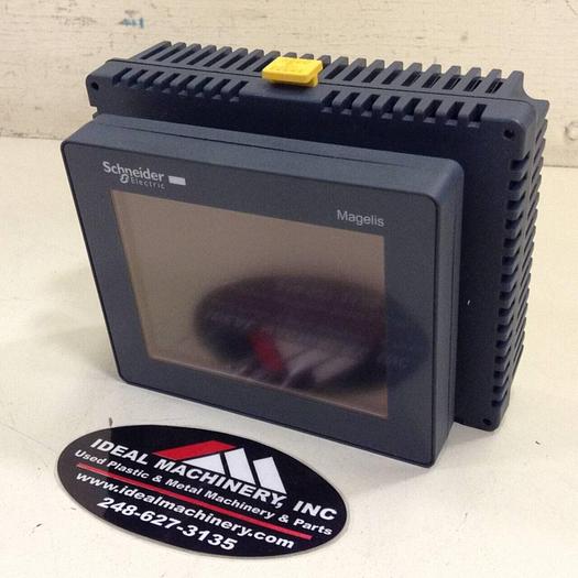 Used SCHNEIDER ELECTRIC Touch Panel HMISTU655 #80136