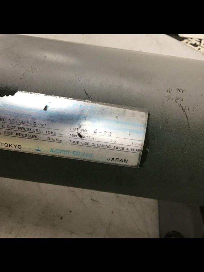 Used KAMUI Heat Exchanger SL-526-W1 #136241