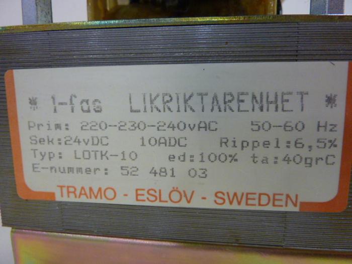 Used LIKRIKTARENHET Transformer LOTK-10 #50108