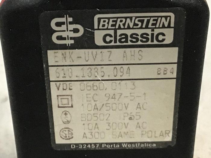 Used BERNSTEIN Limit Switch ENK-UV1Z AHS Used