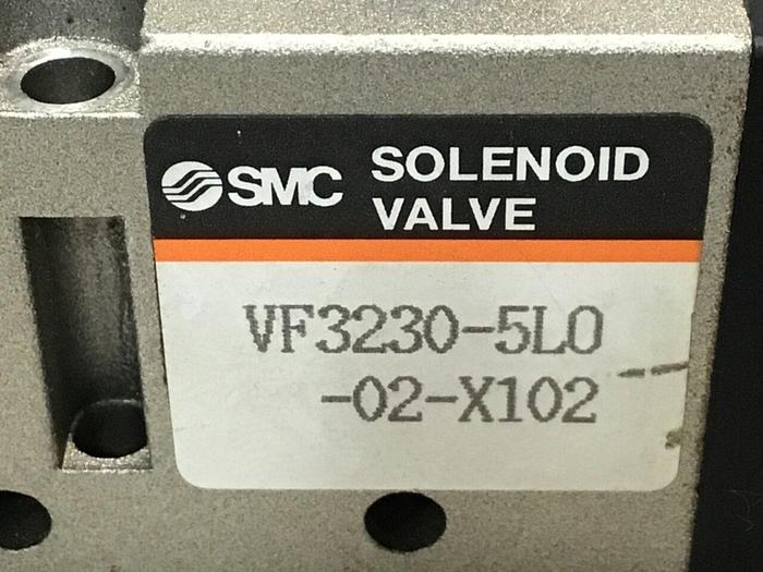 Used SMC Solenoid Valve VF3230-5L0-02-X102 #114505