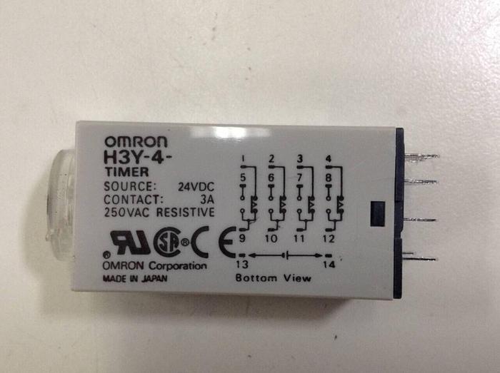 OMRON Timer H3Y-4-10 SECOND #79509