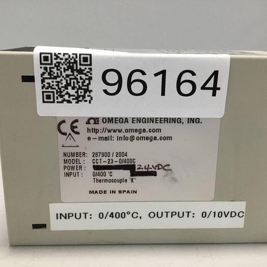 Used OMEGA Signal Conditioner CCT-23-0400C #96164