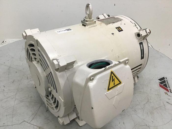 Used MITSUBISHI 25 HP Induction Motor SB-JR 25 HP #127138