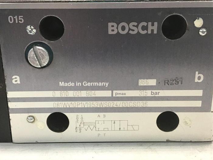 Used BOSCH Valve 0 810 001 904 #137655