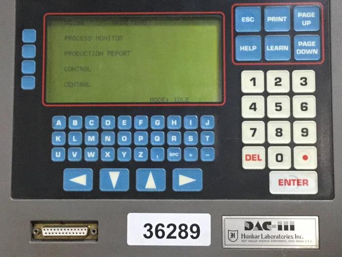 Used HUNKAR LABS Data Acquisition Controller 60620DACIII Used