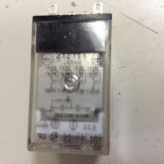 Used OMRON Relay MY4IN #76302