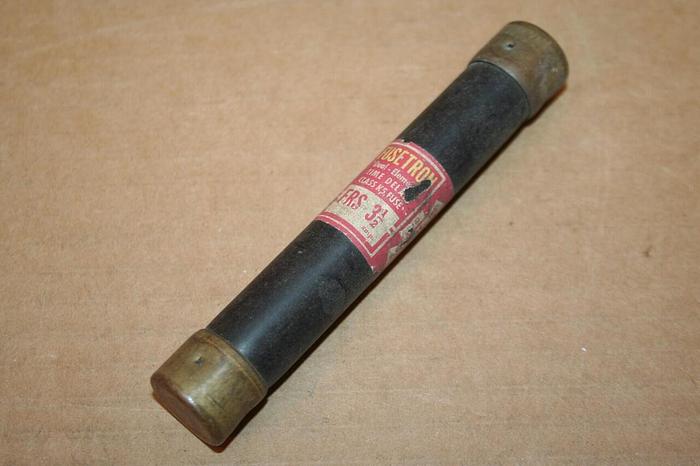 Used FUSETRON 3 1/2 Amp Fuse FRS-3-1/2 Used