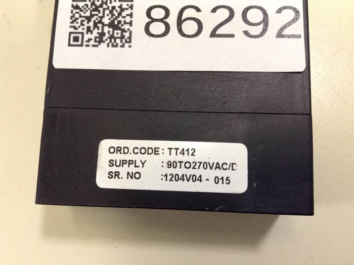 Used SELEC Totaliser Timer TT412 #86292