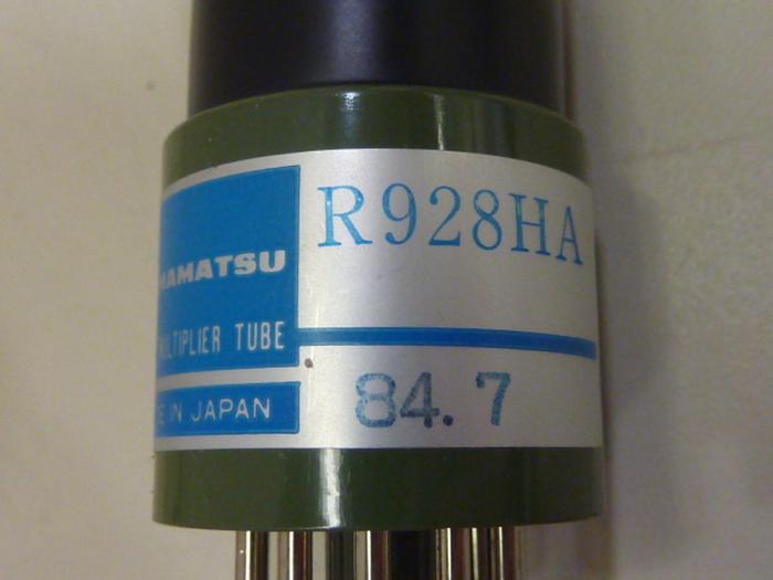 Used HAMAMATSU Photomultiplier Tube R928HA #61302