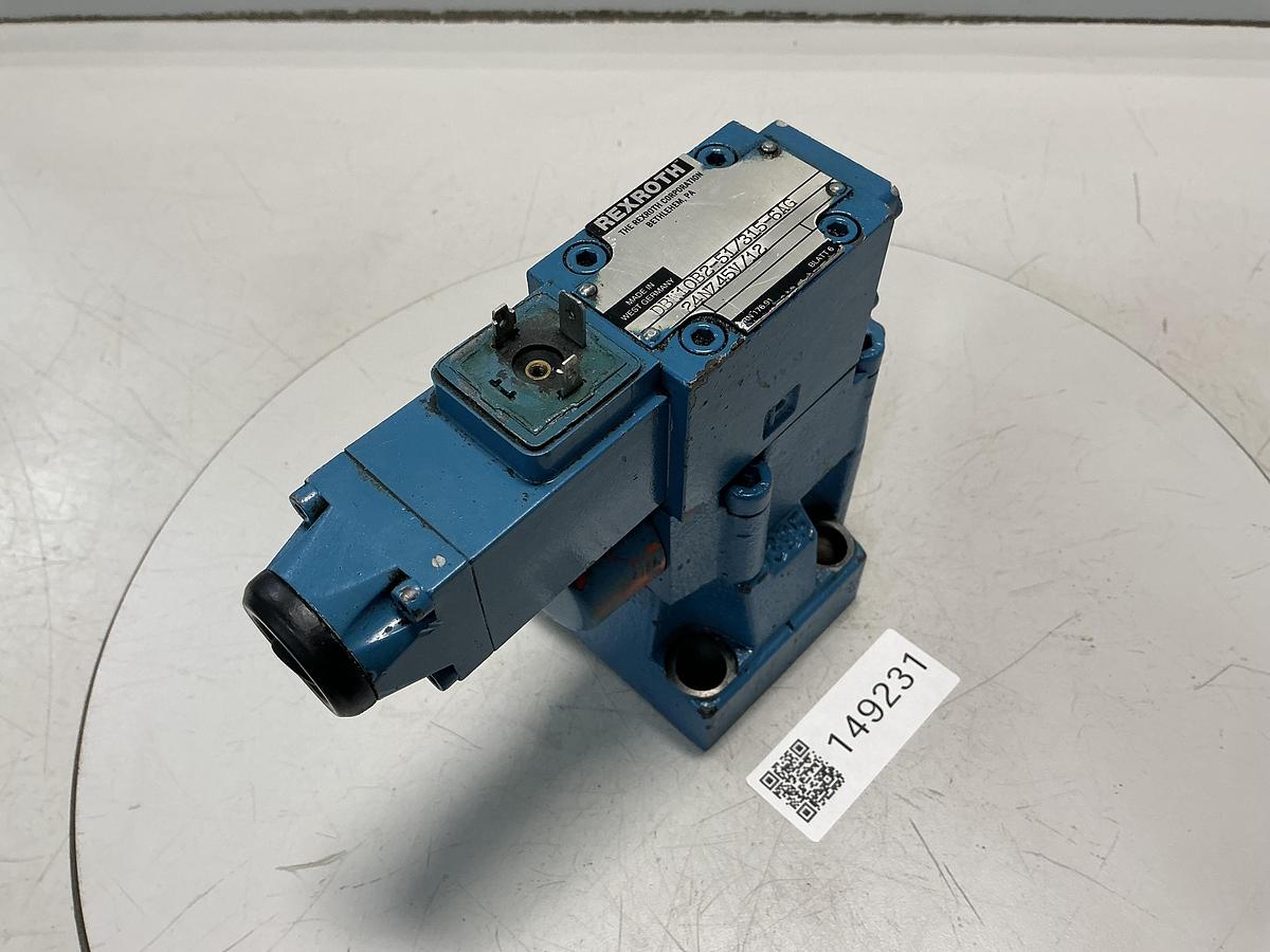 Used REXROTH DBW10B2-51/315-6AG 24NZ45V/12